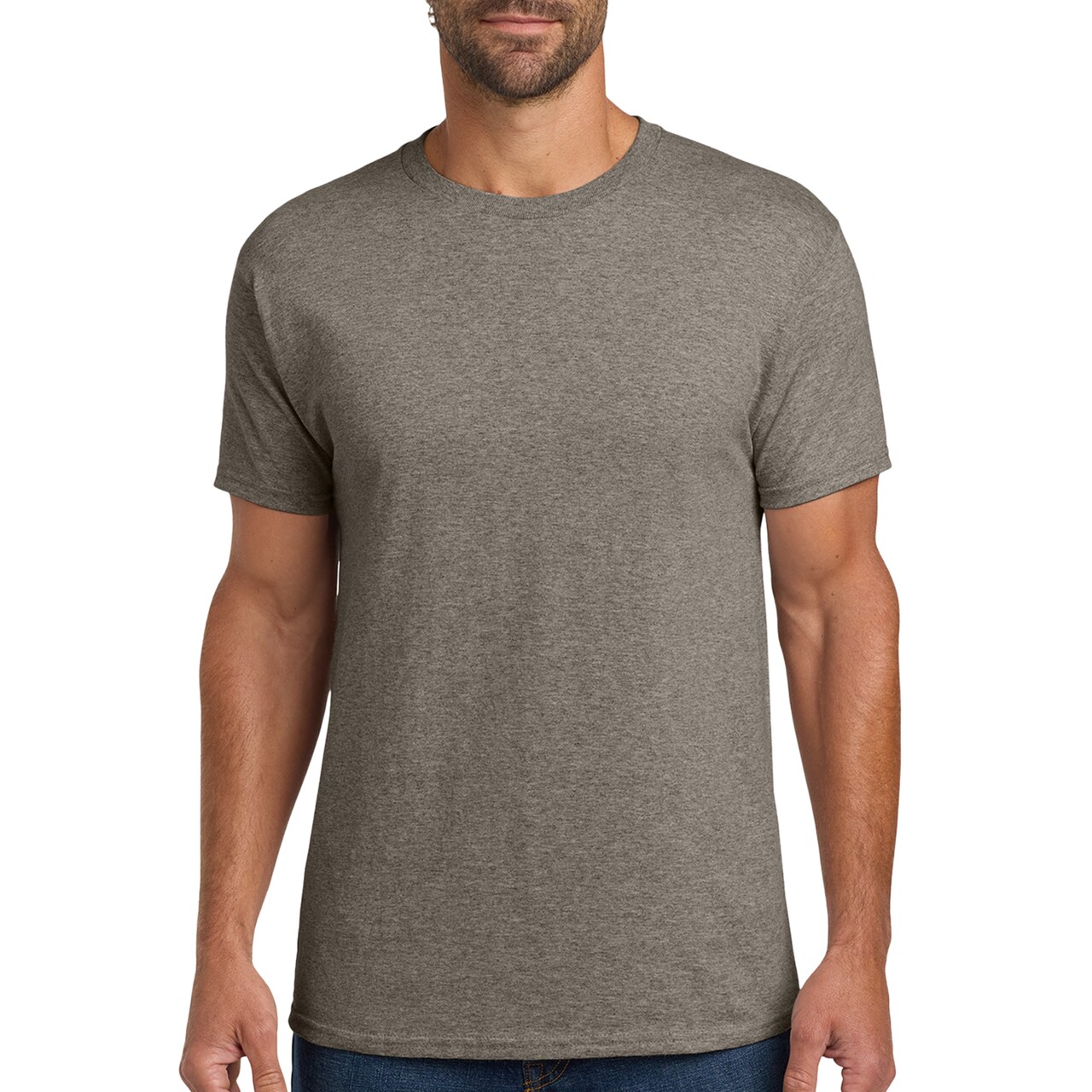 Hanes Essential-T DIY Craft T-Shirt – Blank Cotton Tees for Printing Projects